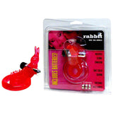 Rabbit Cock & Ball Harness -  Vibrating Cock & Ball Ring with Rabbit Clit Stimulator