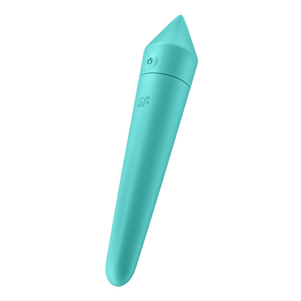 Satisfyer Ultra Power Bullet 8 - Turquoise USB Rechargeable Bullet with App Control