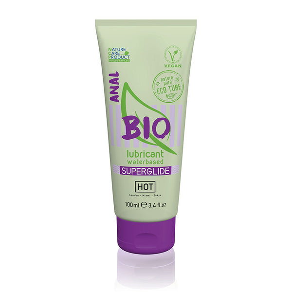 HOT BIO Anal Superglide - Water Based Anal Lubricant - 100 ml