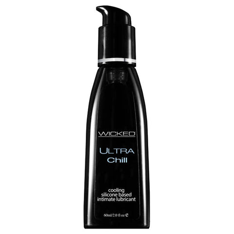 Wicked Ultra Chill - Cooling Silicone Lubricant - 60 ml (2 oz) Bottle