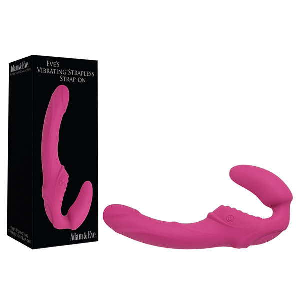 Adam & Eve Eve's Vibrating Strapless Strap-On -  22 cm (8.75'') USB Rechargeable Strapless Strap-On