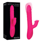 Adam & Eve Eve's Rotating Rabbit Flicker -  24.7 cm USB Rechargeable Thrusting Rabbit Vibrator