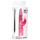 Adam & Eve Eve's Naughty Rabbit - Pink 13.5 cm Rabbit Pearl Vibrator