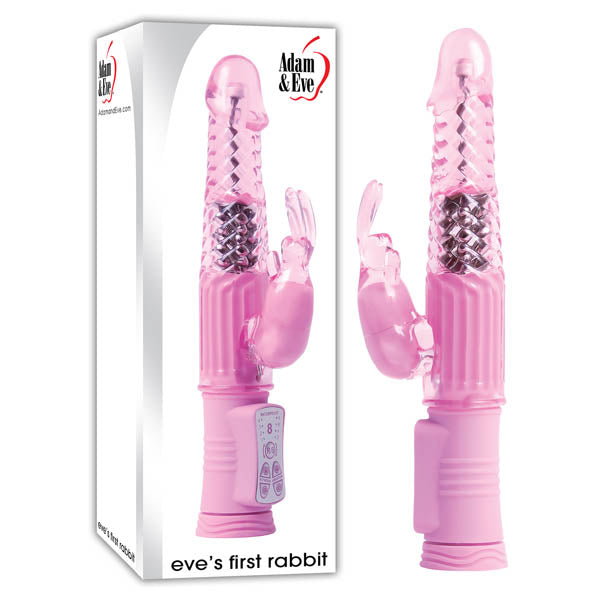 Adam & Eve Eve's First Rabbit - Pink 22.9 cm (9'') Rabbit Vibrator