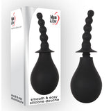 Adam & Eve Smooth & Easy Silicone Douche - Black Douche