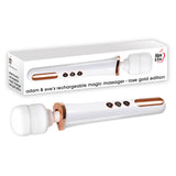 Adam & Eve Rechargeable Magic Massager - Rose Gold/ 33 cm USB Rechargeable Massager Wand