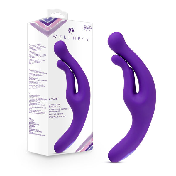 Wellness G Wave -  23.5 cm Rabbit Vibrator with Handle