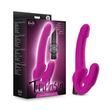 Temptasia Estella Strapless Silicone Dildo -  24.1 cm USB Rechargeable Strapless Strap-On