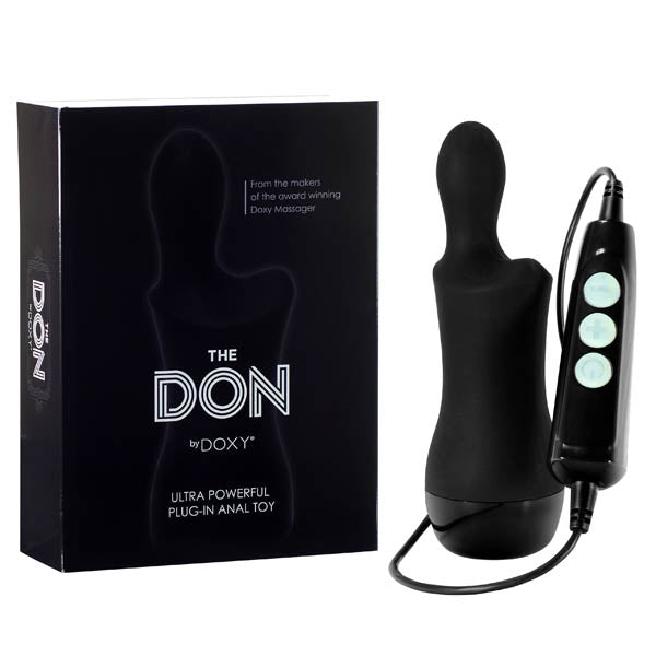 Doxy Don - Black Mains Powered Anal Massager Wand