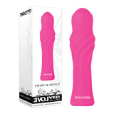 Evolved Twist & Shout -  13 cm USB Rechargeable Vibrator