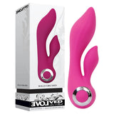 Wild Orchid - Pink 17.8 cm (7'') USB Rechargeable Vibrator with Clit Stimulator