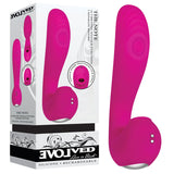 Evolved The Note -  16.3 cm USB Rechargeable Vibrator with Flicking Clit Stim