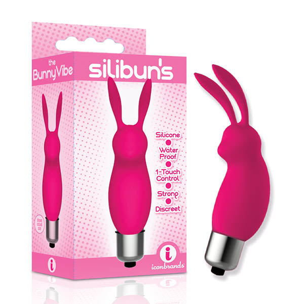 The 9's Silibuns, Silicone Bunny Bullet -  Bunny Bullet