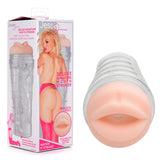 Jesse Jane Deluxe Signature Mouth Stroker - Flesh/ Mouth Stroker