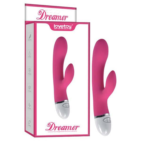 Lovetoy Dreamer - Pink 21.5 cm (8.5'') USB Rechargeable Rabbit Vibrator