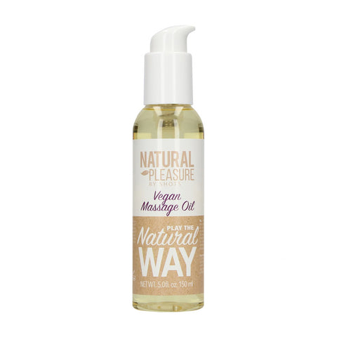 Natural Pleasure Vegan Massage Oil - 150 ml Bottle