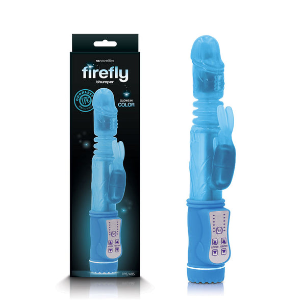 Firefly - Thumper - Glow In Dark  23.9 cm Thrusting Rabbit Vibrator