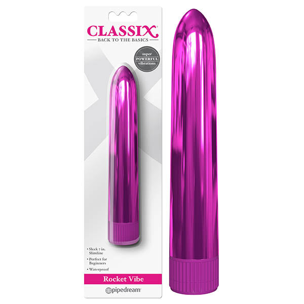 Classix Rocket Vibe - Metallic  17.8 cm (7'') Vibrator