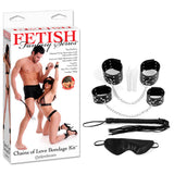 Fetish Fantasy Series Chains Of Love Bondage Kit - 5 Piece Set