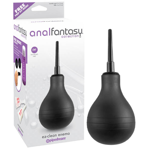 Anal Fantasy Collection EZ-Clean Enema - Black Enema