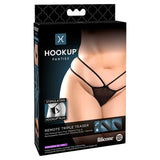 HOOKUP Remote Triple Teaser -  Panty with Plug & Bullet - XL/XXL Size