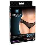 HOOKUP Remote Princess Panty -  Panty with Rechargeable Bullet & Plug - XL/XXL Size