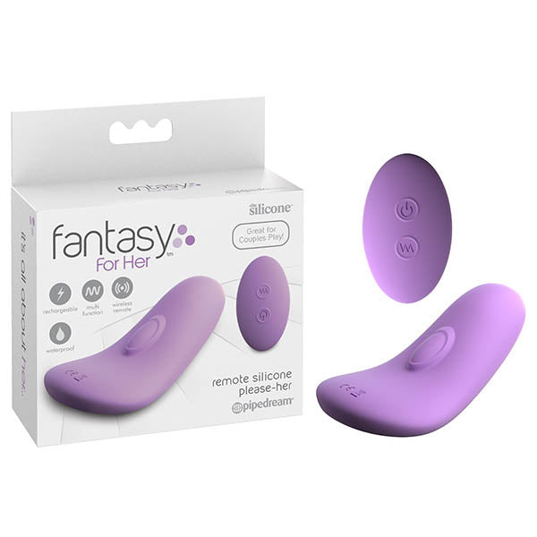 Fantasy For Her Remote Silicone Please-Her -  USB Rechargeable Stimulator with Wireless Remote