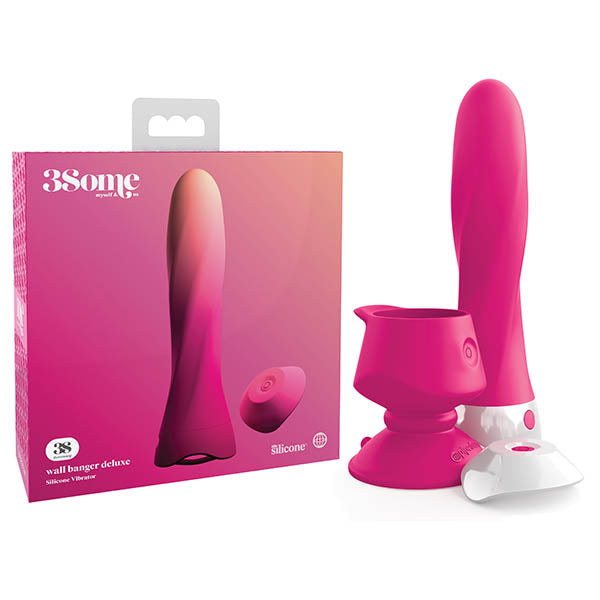 3Some Wall Banger Deluxe -  USB Rechargeable Vibrator with Wireless Remote