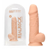 RealRock Ultra - 8.5'' Silicone Dildo With Balls - Flesh 21.6 cm Dong