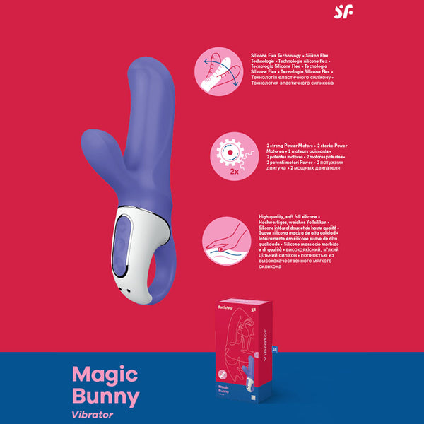 Satisfyer Vibes - Magic Bunny -  USB Rechargeable Rabbit Vibrator