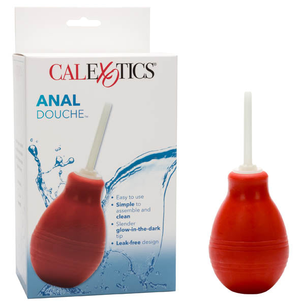 Anal Douche - Red 6 cm (2.5'') Unisex Douche