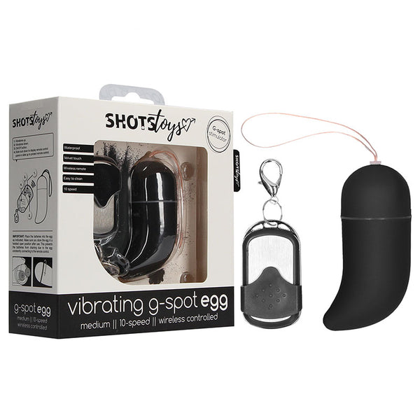 Shots Vibrating G-Spot Egg -  Medium Remote Control Egg