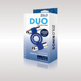 Zolo Rechargeable Duo Vibrating C-Ring -  USB Rechargeable Dual Vibrating Cock Ring